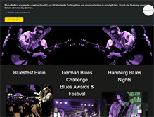 Tablet Screenshot of bluesfest-eutin.de